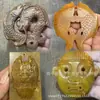 Ornamentos Antigos de Jade, Itens Antigos Diversos, Pingente de Jade Antigo de Peixes Gêmeos, Atacado de Objetos Antigos