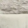 Tela para Juguete de Almohada de Imitación de Piel de Zorro Teñida en Punta Bicolor de Pelo Largo Artificial 1050g Otoño e Invierno