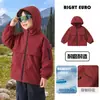 Chaqueta impermeable para niños Youou, top estilo primavera y otoño, nueva ropa para niños 2026, conjunto de otoño para niños pequeños, ropa infantil de moda