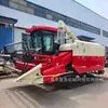 Versão de exportação de colheitadeira de grãos autopropulsada, colheitadeira multicrop de alta potência para arroz, trigo, colza e soja