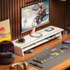 Soporte para Monitor de Escritorio, Elevador Extendido para Computadora, Organizador de Escritorio de Oficina, Estante de Almacenamiento para Escritorio, Soporte para Laptop