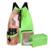 Nueva Bolsa de Natación con Mochila de Malla con Cordón, Bolsa Impermeable, Mochila de Playa, Bolsa para Gimnasio y Equipo, Secado Rápido
