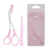 Pinça para Sobrancelha Pronta de Fábrica Pinça para Sobrancelha de Aço Inoxidável Pinça com Pente Conjunto de Tesouras para Sobrancelha Ferramenta de Beleza Combinação de Pinças Produto Novo