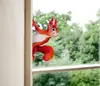 Decoración de Cristales de Autos Nuevos Transfronteriza Pegatinas de Animales de Dibujos Animados Accesorios para el Hogar Proyección de Gato en la Ventana Pegatinas Creativas