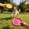 Juguete Popular para Perros Frisbee que Flota en el Agua, Adecuado para Border Collies, Corgis, Perros Medianos y Grandes, Juguete Interactivo y Resistente a Mordidas para Mascotas para Entrenamiento