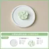 Portaincienso de Yeso Flor de Cerezo Hecho a Mano de Fábrica con Bandeja para Cenizas, Soporte de Incienso de Escritorio, Elegante Difusor de Incienso de Piedra