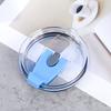 Tapa de Plástico Transparente Más Vendida de Amazon para Vaso, Sellada y a Prueba de Fugas, para Portavasos de Coche, Vaso con Popote, Vaso para Hielo, Vaso Tipo Cáscara de Huevo