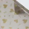 Brilhante Coração Romântico Cristal Flor Opp Papel de Embrulho Flor de Celofane Translúcido Feita à Mão Loja de Flores Materiais Florais