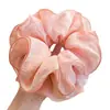 Accesorio para el Cabello Amarillo Extra Grande, Goma para el Cabello, Scrunchie, Cuerda para el Cabello de Alta Gama, Goma para Cola de Caballo para Mujeres