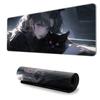 Mouse Pad para Jogo Estilo Anime Super Grande Borda Travada Menino E-sports Jogo Computador Pad Grande para Teclado Espessado Antiderrapante