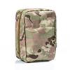 Bolsa grande com zíper sistema molle bolsa médica acessório para colete tático (liquidar estoque sem problemas de qualidade)