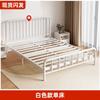 Cama de Ferro Reforçada Cama de Casal Simples Moderna 1,8m Cama de Ferro Nórdica 1,5m Quarto de Aluguel Estrutura de Ferro 1,0m Cama de Solteiro