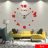 Pájaro hojas reloj de pared extragrande sala de estar silencioso arte DIY reloj moderno creativo reloj romano