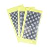 Papel de etiqueta sensible a la temperatura etiqueta que cambia de color sensible a la temperatura 60 grados/70 grados/100 grados cambio de color a alta temperatura etiqueta para lámpara de templado y recocido