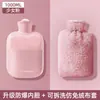 Bolsa de Agua Caliente Rellena de Agua con Puntos 3D Elevados Gran Capacidad Columna Cervical Abdomen Columna Lumbar Compresa Caliente Bolsa de Agua Caliente Engrosada Antiescaldaduras Calentador de Manos