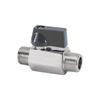 Compresor de aire mini válvula de bola interruptor neumático válvula de salida conector cobre galvanizado pulido bomba de aire interruptor manual