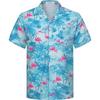 Camisa hawaiana con estampado 3D para hombre, estilo informal, ideal para vacaciones y playa, 2024