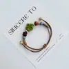 Pulsera de Cerámica Jingdezhen Nueva Historieta China Pulsera Boutique Venta al por Mayor Estudiante Joker Explosiones Puesto del Mercado Nocturno Pulsera