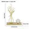 Diseño Popular Bola de Cristal Calada Flores de Hierro Adornos de Escritorio Sala de Estar Decoraciones Adornos de Instagram Suministro Directo de Fábrica