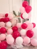 Globo de color mixto ambiente 10 pulgadas decoración festiva vestido de cumpleaños boda confesión globo