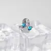 Acero inoxidable garra de gato uña de labio diente interno cuerpo completo acero inoxidable pendiente de oreja pendiente de hueso de oreja adorno de labio joyería para piercing corporal humano venta al por mayor