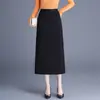 Falda Bodycon de Patchwork a la Moda para Mujer, Nueva Versión Coreana Otoño/Invierno 2026, Falda Lápiz Adelgazante, Falda Elegante Versátil de Longitud Media