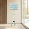 Atril Plegable y Ajustable, Atril Grueso para Partituras, Soporte para Guitarra, Atril Portátil para Estudiantes