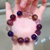 Pulseira de Amethysto Fantasma Roxa