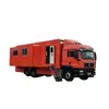 Veículo de Comando Motorhome Veículo Real Exportação para Cinco Países da Ásia Central, Veículo de Potência na Cabine, Veículo de Comando de Emergência para Prevenção de Inundações, Comando com Tração nas Quatro Rodas