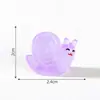 Paisagismo Criativo Luminoso de Caracol para Jardim Decoração DIY Acessórios Mini Pequenos Enfeites de Paisagismo de Novo Produto Transfronteiriço
