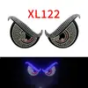 Camión, Furgoneta, Coche Ojo de Diablo Calcomanía para Coche Luz LED para Cristal Delantero y Trasero Pantalla de Expresión Dinámica Sin Cables Interfaz USB