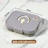 Caja de Almacenamiento para Té de Flores Hogareña Compartimentada Transparente Caja de Empaque a Prueba de Humedad Almacenamiento Clasificado Multi-Compartimento Caja Sellada de Gran Capacidad para Conservar la Frescura