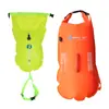 Boyas de Natación con Airbag Individual, Salvavidas de Seguridad, Bolsa Flotante para Nadar, Flotador de Almacenamiento Exterior para Adultos, Pelota Flotante