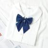 Foto de Formatura, Uniforme de Bacharel, Gravata Borboleta, Uniforme Escolar Feminino Estilo Preppy, Traje de Marinheiro, Gravata Borboleta Vinho, Camisa, Gola de Pena, Tendência Floral