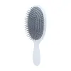 Pente com Almofada de Ar Oval Multicor, Pente de Massagem de Nylon Anti-Nós, Pente Grande tipo Pá para Alisar Cabelo, Dar Volume ao Cabelo, Pente com Airbag para Mulheres