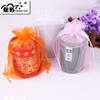 Los fabricantes suministran bolsas de gasa para caramelos de hilo de nieve, varias bolsas de gasa para bodas, se pueden personalizar, bolsas de arena para botellas de vino, suministro suficiente