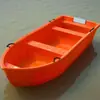 Bote de Plástico Doble Capa Engrosado Bote de Asalto Control y Prevención de Inundaciones Plástico Resistente PE Red Inferior Bote de Pesca Bote Pequeño Bote de Limpieza