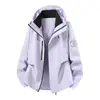 Nueva chaqueta tres en uno impermeable y cortavientos para exteriores, a prueba de tres elementos, para otoño e invierno, para hombres y mujeres, abrigo deportivo y casual de alta calidad