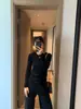 Camiseta Base de Lana Yangzi Ajustada en 6 Colores, Suéter de Punto Pullover de Cuello V + Cuello Redondo, Otoño/Invierno 26