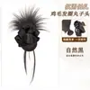 Adereço de Coque Presilha de Garra Elástico de Cabelo Ferramenta para Penteado de Coque Natural Fofo Adereço de Coque Baixo