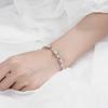 Pulsera al por mayor Historia de Amor Tres Vidas Tres Mundos Cuentas de Buda Diez Millas Tierra de Flores de Durazno Mismo Estilo Douyin Diamante Micro-Incrustado Pulsera para Mujer