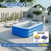 Piscina inflable de PVC para niños transfronteriza, piscina familiar grande para exteriores, piscina pequeña engrosada para bebés e infantes