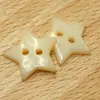 Botões Coloridos de Estrela para Camisas Infantis, Botões de Dois Furos, Botões Artesanais para DIY, Botões de Resina de Dois Furos, Botões Criativos de Estrela