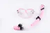 Gafas de buceo de silicona en stock transfronterizas, traje de buceo con máscara y tubo de snorkel, gafas de marco grande antivaho para hombres y mujeres