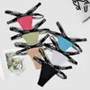 Europa y Estados Unidos comercio exterior transfronterizo lencería femenina letra cintura elástica tanga sexy para mujer Bragas