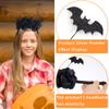 Nova argola de cabelo rosa de halloween escuro cos prom dress up dead branch headwear horror flor artificial headband