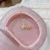 Colar de Gato e Peixe, Corrente de Clavícula de Luxo Leve Nicho de Alta Qualidade, Design Único, Doce e Fofo, Colar Versátil