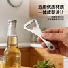 Abrebotellas de metal, abridor de cerveza para bares, diseño de ahorro de mano de obra, abridor de botellas de refresco, gadget para el hogar, abridor de botellas multifuncional