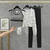 Ropa Deportiva a Prueba de Golpes con Espalda en I para Mujer, Conjunto de Ropa Deportiva de Color Contrastante y Espalda Bonita para Correr y Yoga, Dos Piezas Estilo Nuevo