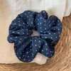 Goma para el pelo estilo coreano retro con forma de corazón para mujer, Goma de pelo plisada para niñas, Tacto de alta gama, Goma de pelo de intestino grueso, Goma para el pelo, Accesorio para el pelo